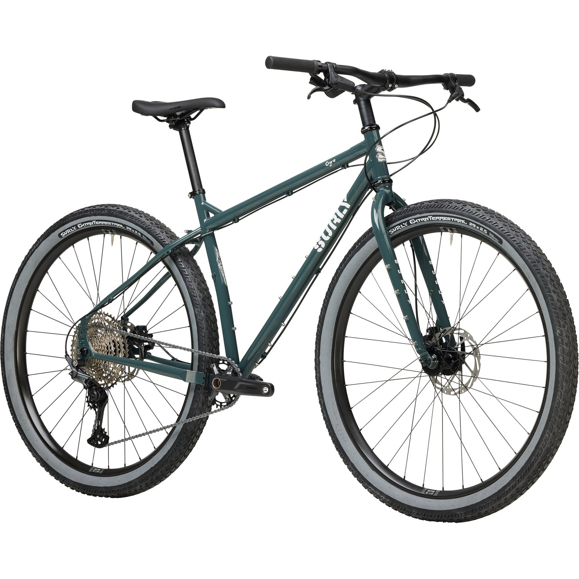 Surly Ogre in Orlok's Shadow Colour, front angled profile