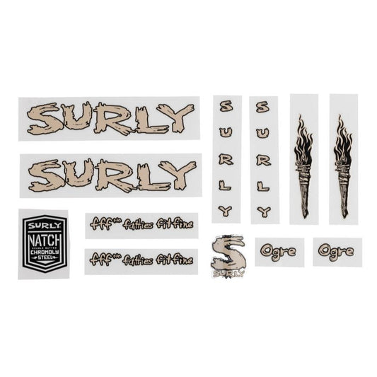 Ogre Metallic Tan Decal Set