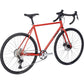 Surly Preamble Drop Bar Red Hot Cheddar full bike diagonal back right side view