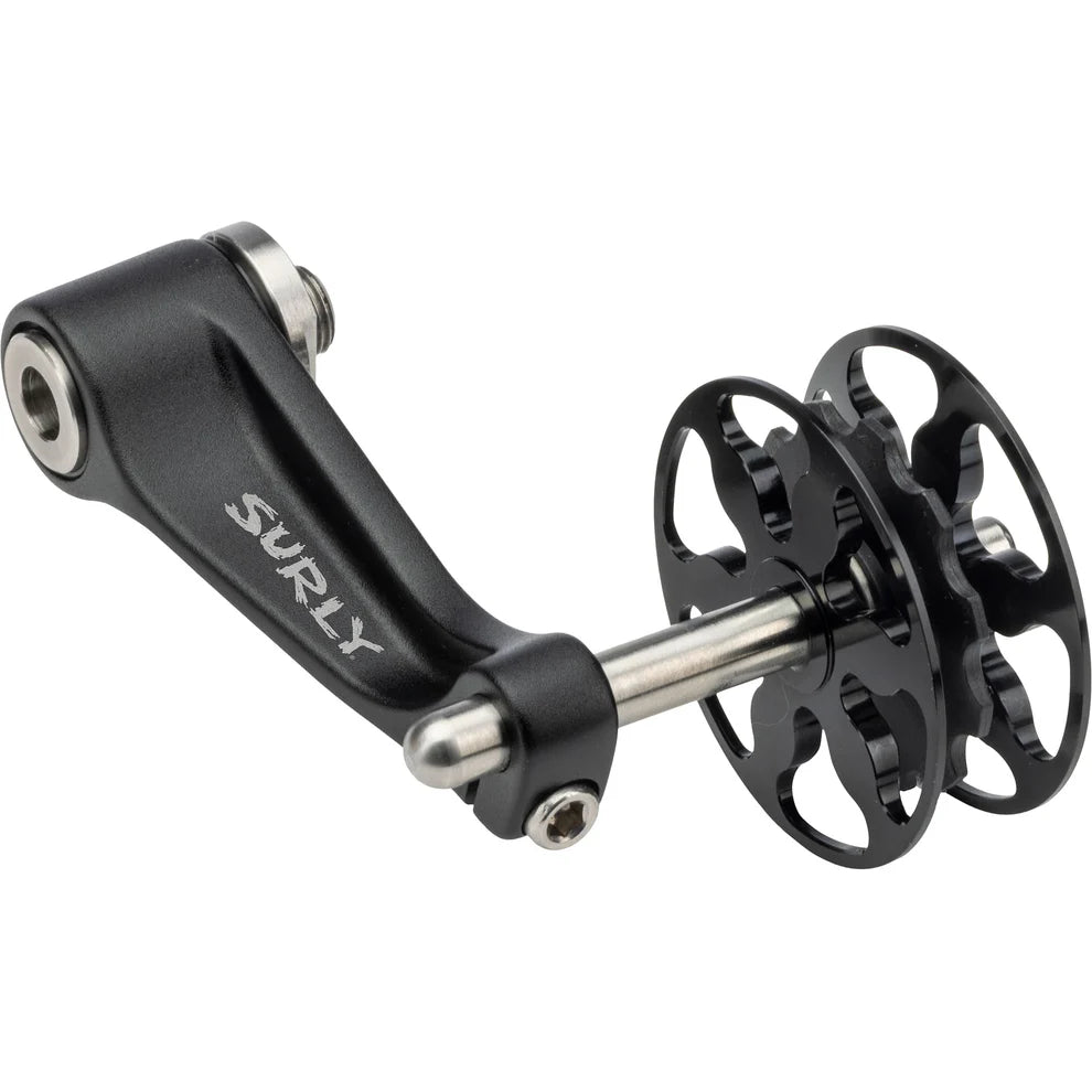 Surly Singleator chain tensioner front diagonal view