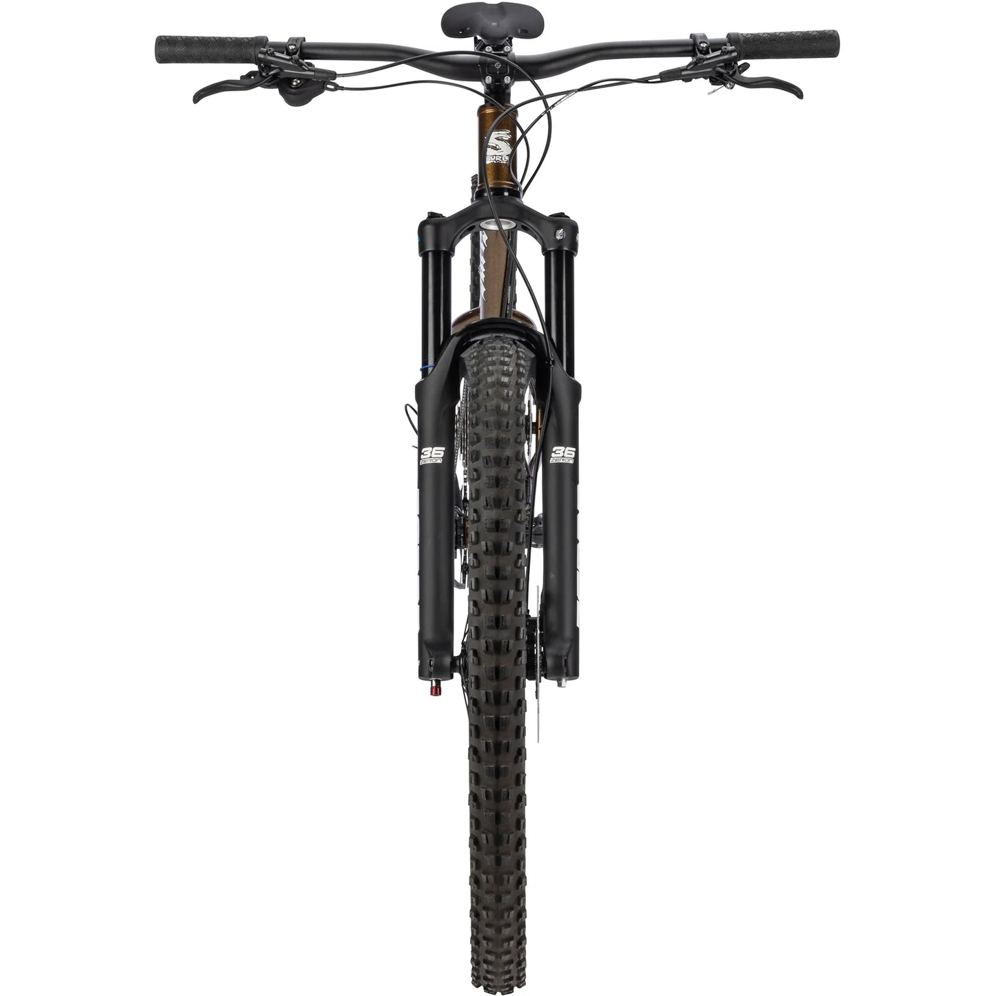 Surly Sorceress Deore 12 Bike in Hot Honey Bling front view