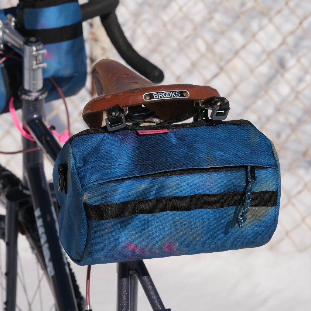 Swift Industries Luminary Bandito mounted under a saddle bike