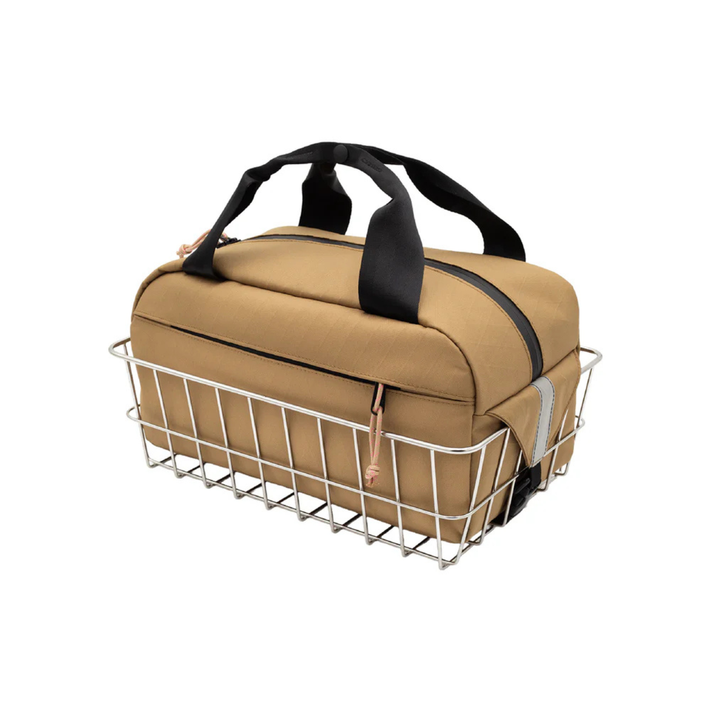 Swift Industries Sugarloaf Basket Bag in a basket back view