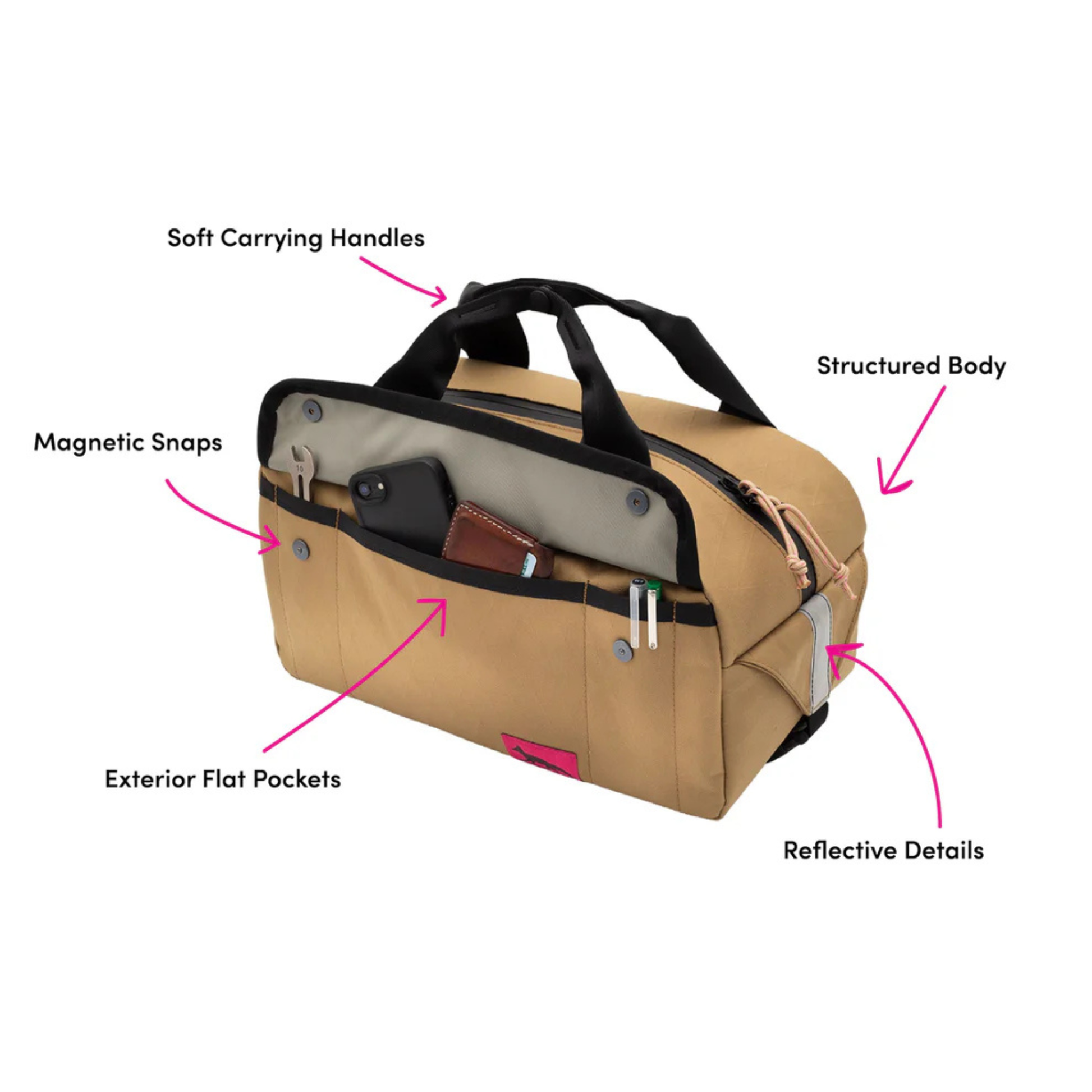 Swift Industries Sugarloaf Basket Bag exterior front details