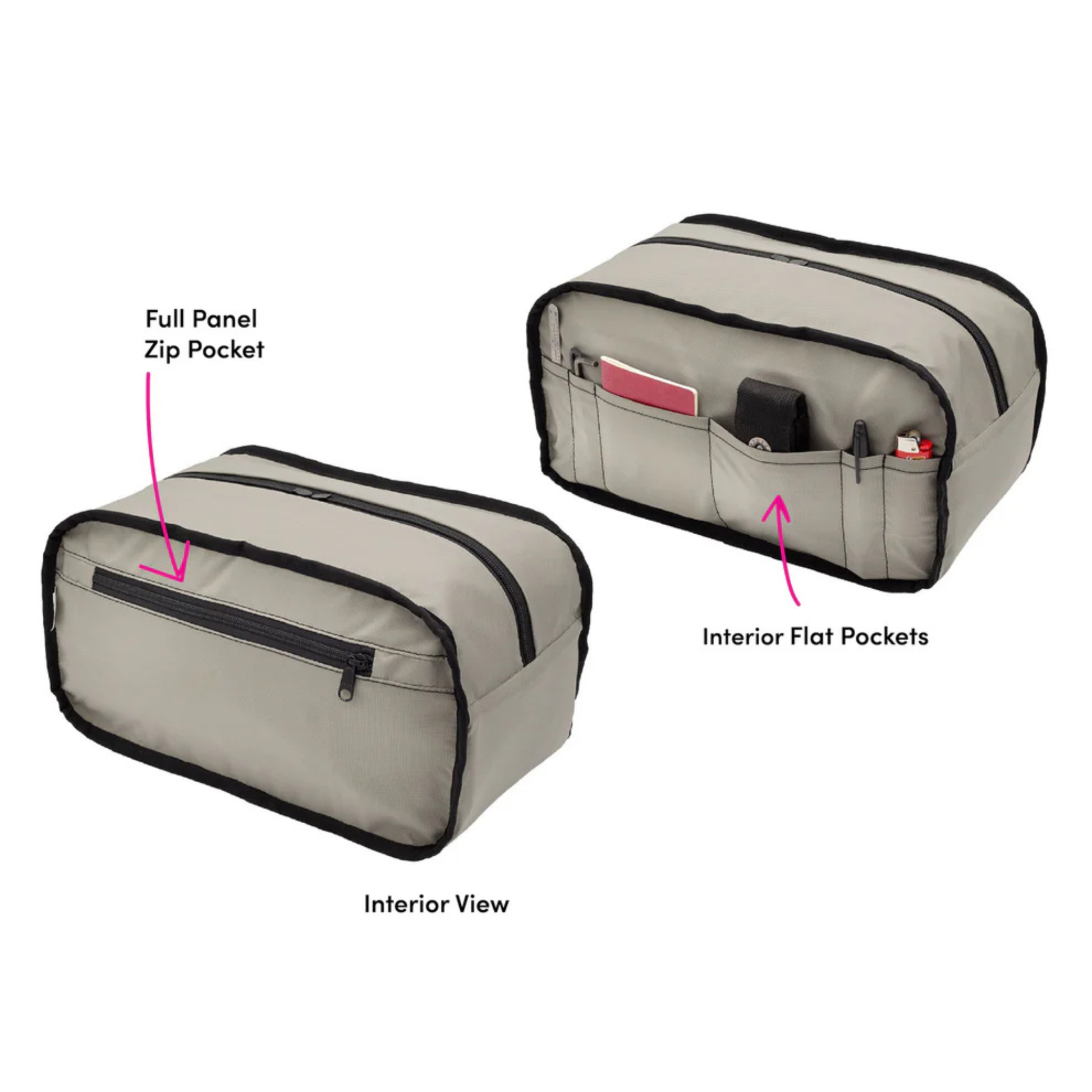 Swift Industries Sugarloaf Basket Bag interior pockets view