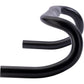 Teravail Feldspar Alloy black bicycle drop handlebar designed for gravel, dirt and singletrack