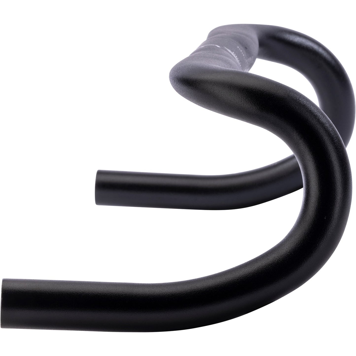 Teravail Feldspar Alloy black bicycle drop handlebar designed for gravel, dirt and singletrack