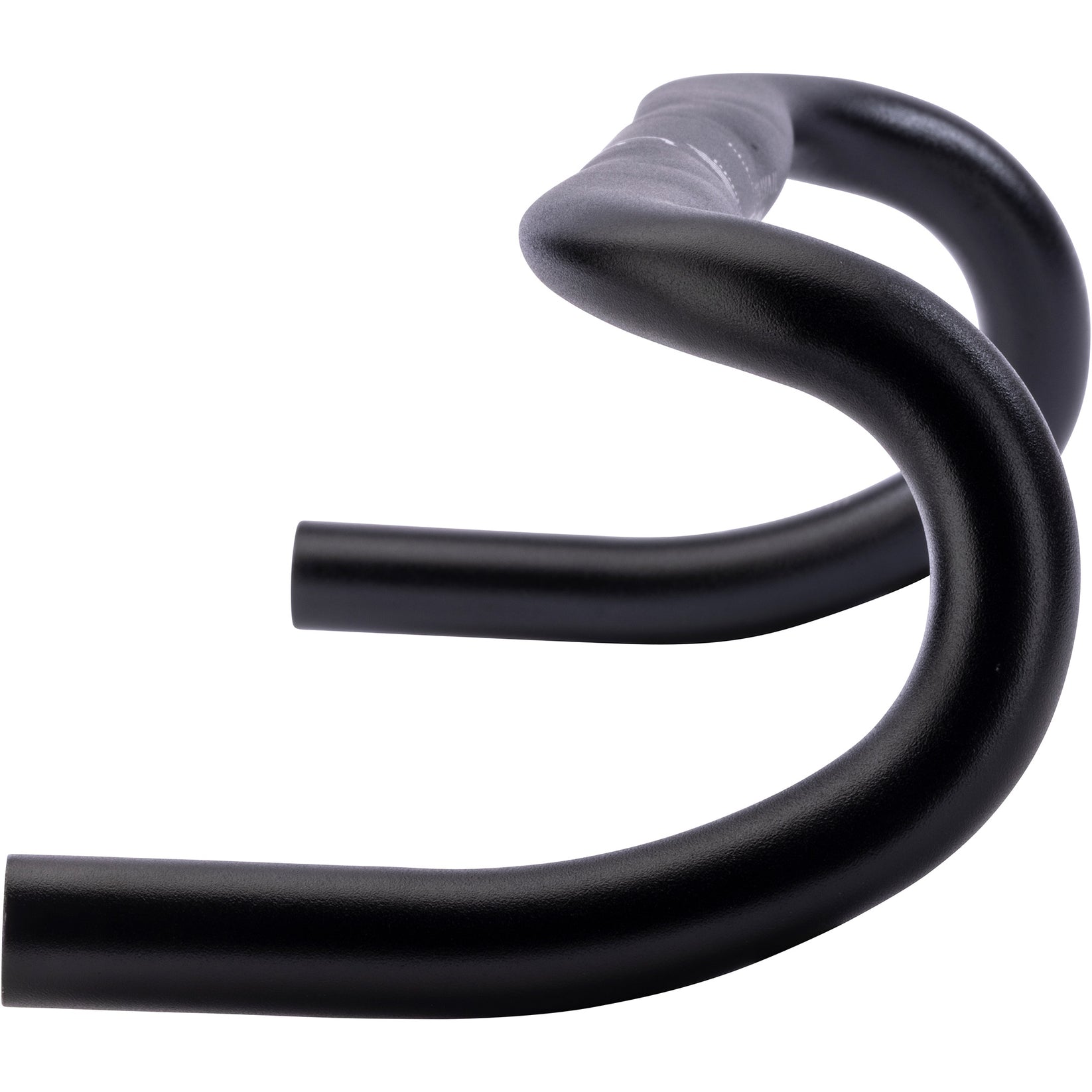 Teravail Feldspar Alloy black bicycle drop handlebar designed for gravel, dirt and singletrack