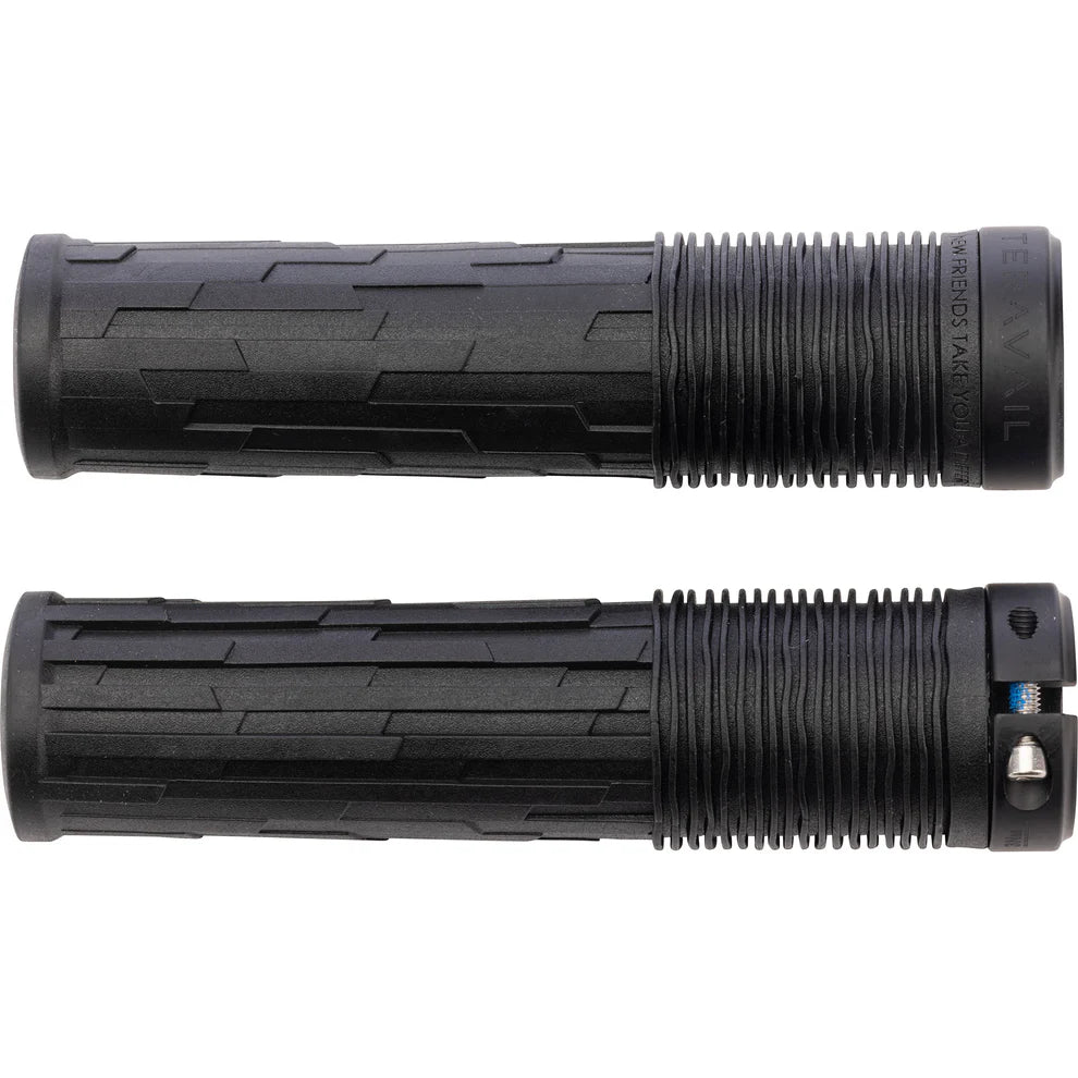 Teravail Lytho lock on grips obsidian black