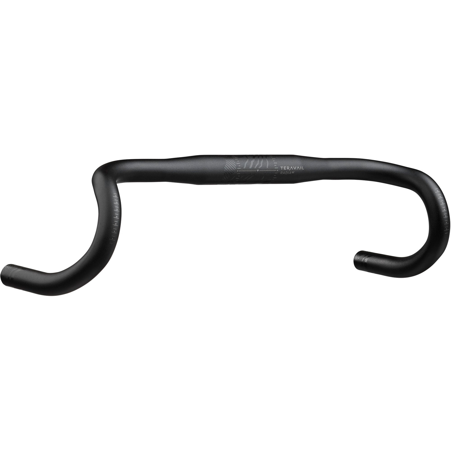 Teravail Radia 12 SE flared aluminum drop handlebar on white background