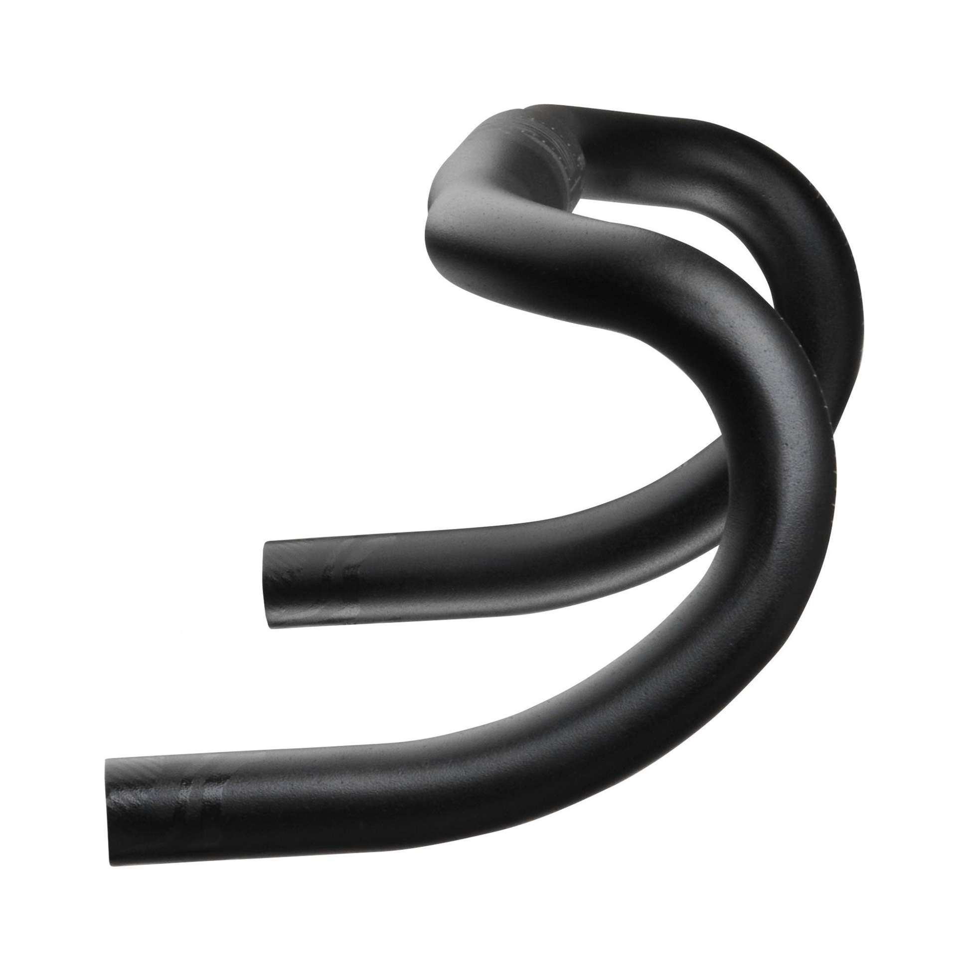 Side view of the Teravail Radia 12 SE flared aluminum drop handlebar on white background
