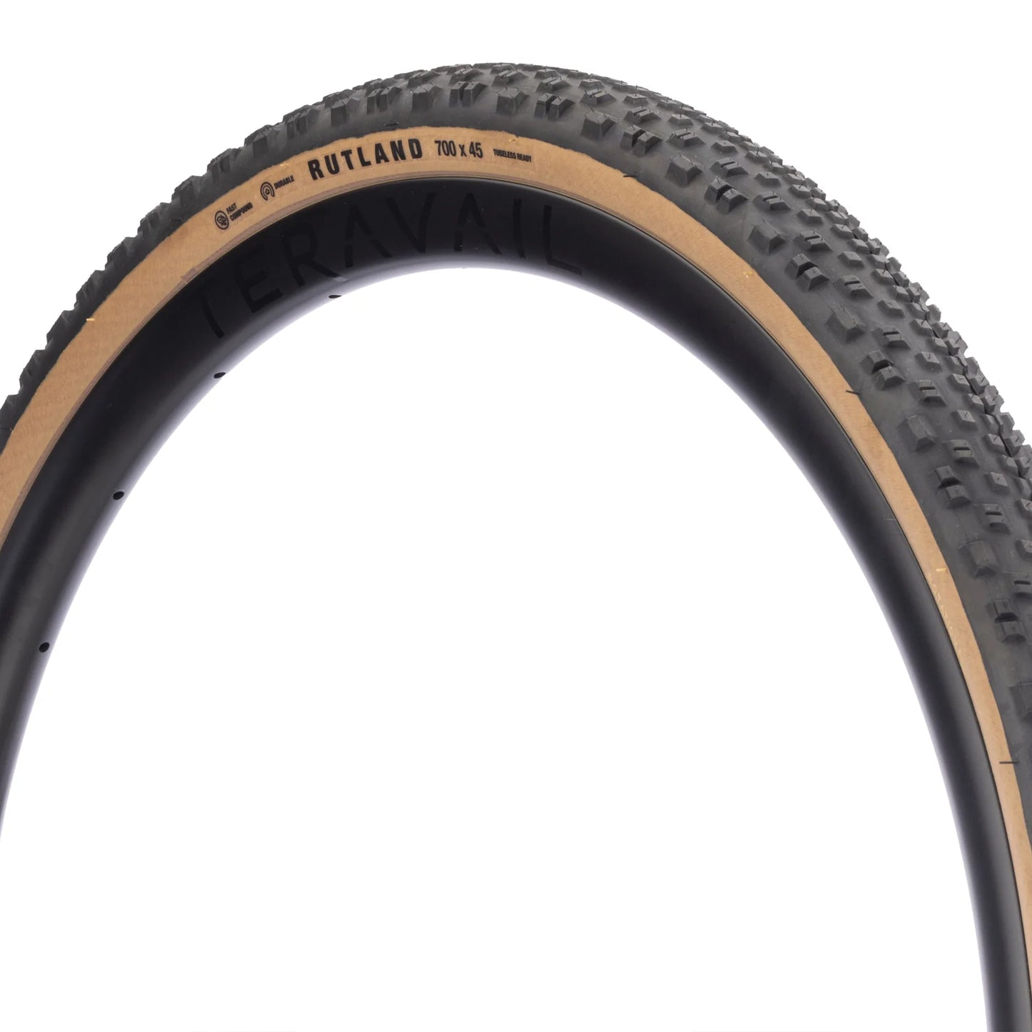 Teravail Rutland Gen 2 Durable tire in black tan