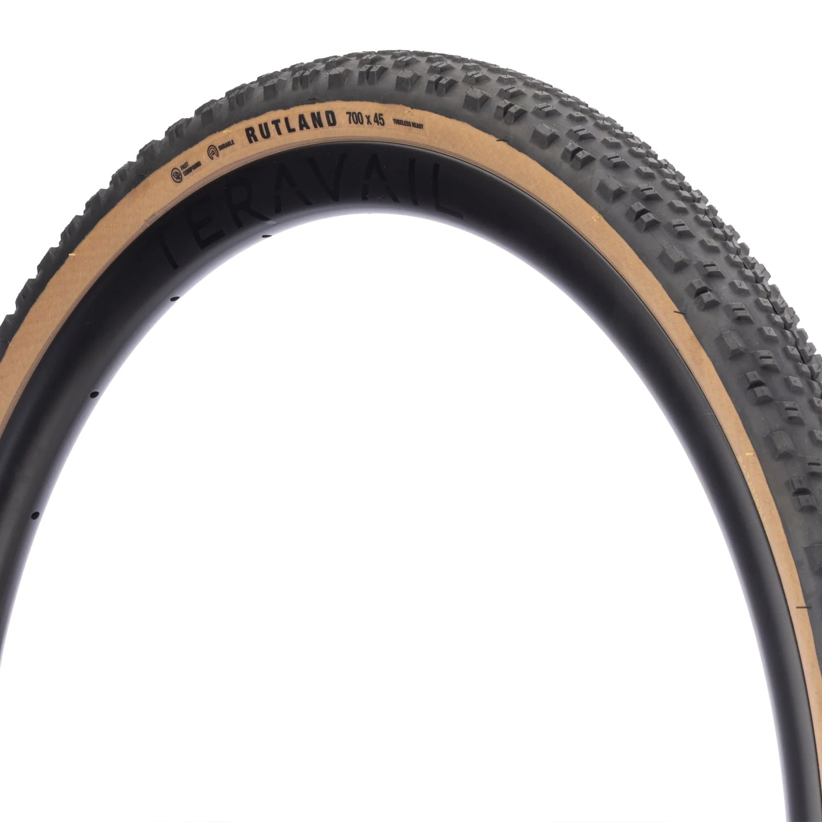 Teravail Rutland Gen 2 Durable tire in black tan
