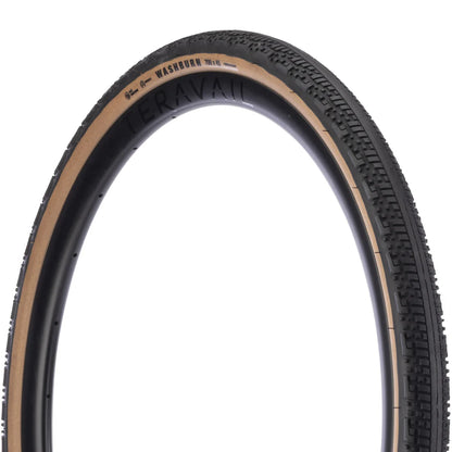 Teravail Washburn Gen 2 gravel tire tan colour side wall view