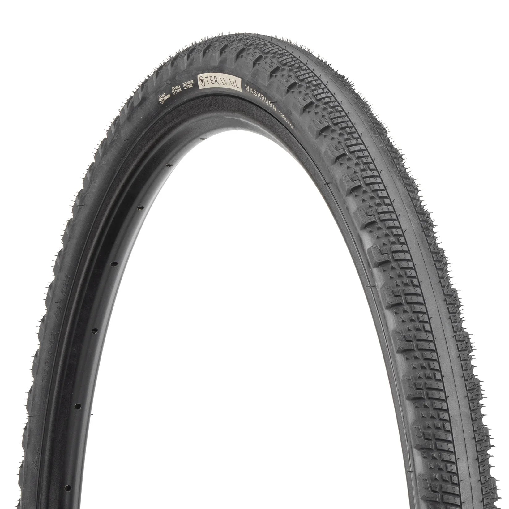 Teravail Washburn V1 Durable gravel tire black