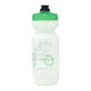 The Inconvenience Store Megumi Yamazaki Purist 22 oz cycling water bottle in Tic Tac Mint, made by Specialized with original artist graphics and a playful finish.