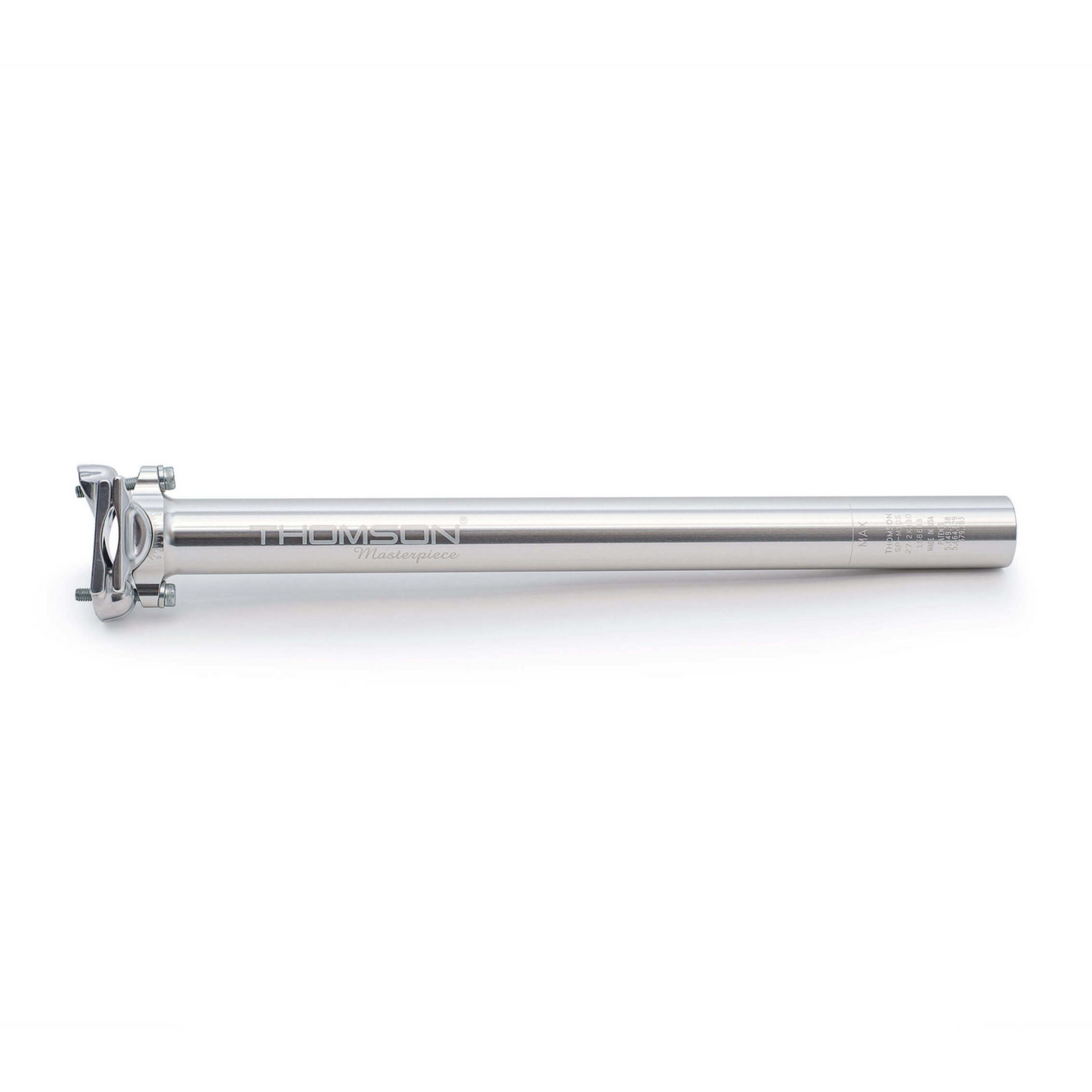 Thomson Masterpiece Seatpost Silver straight version