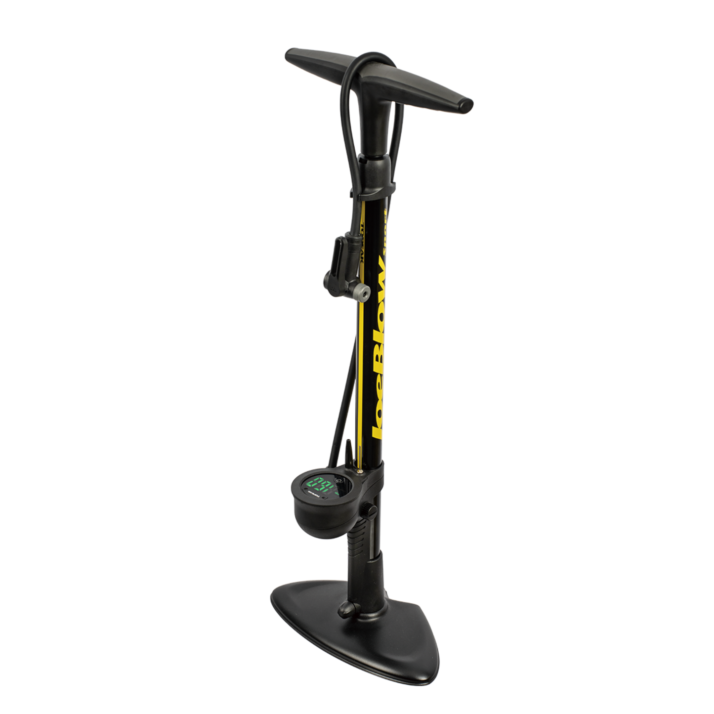 Topeak JoeBlow Sport Digital 2.0 floor pump standing complete view