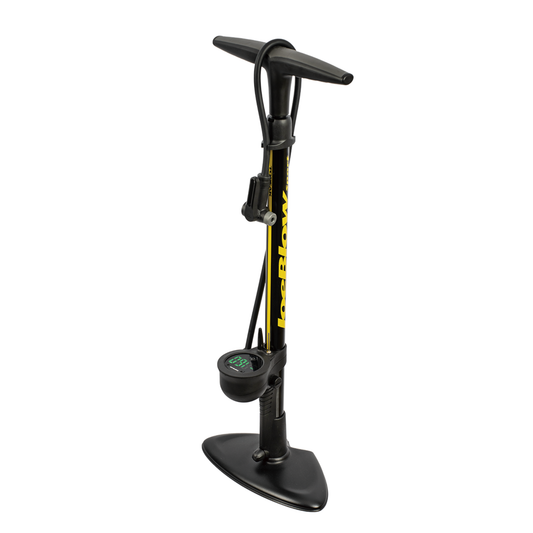 Topeak JoeBlow Sport Digital 2.0 floor pump standing complete view