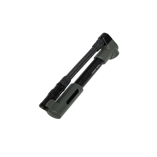 Topeak Nano Shock Pump with 360° rotatable braided hose