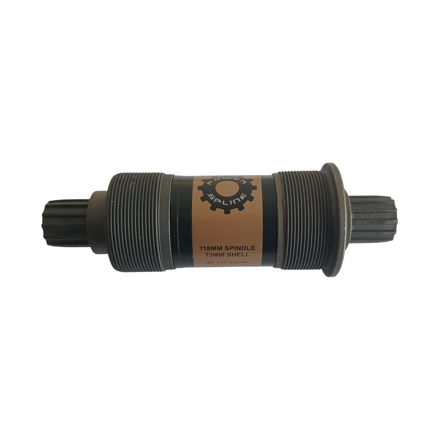 TruVativ PowerSpline Bottom Bracket front view shell width 73mm x 118mm