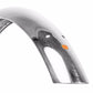 Velo Orange 26 inch stainless steel fenders 60mm rear fender close up view