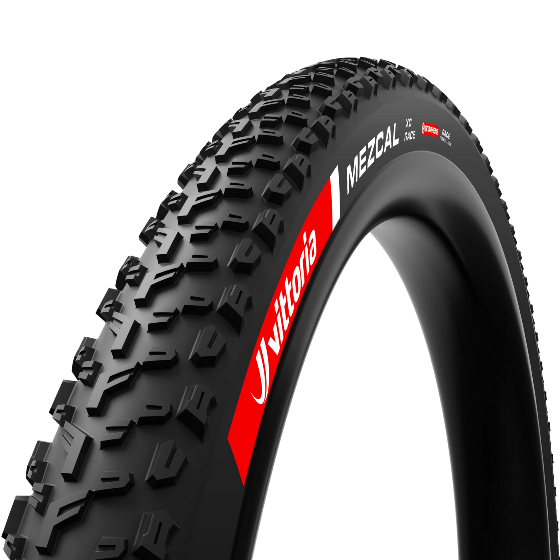 Vittoria Mezcal XC Race Tire black angled view