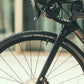 Vittoria Terreno Dry Gravel Endurance installed on a front gravel wheel