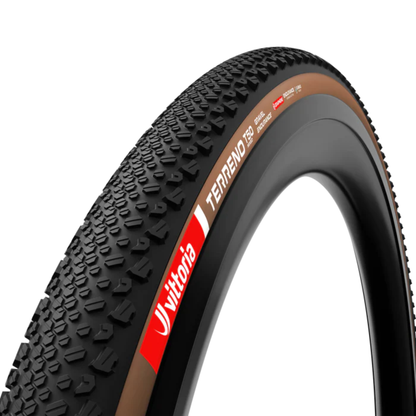 Vittoria Terreno T50 700x40 brown wall tread detail