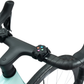 Wahoo KICKR CORE 2 smart trainer shifting controller installed on the handlebar