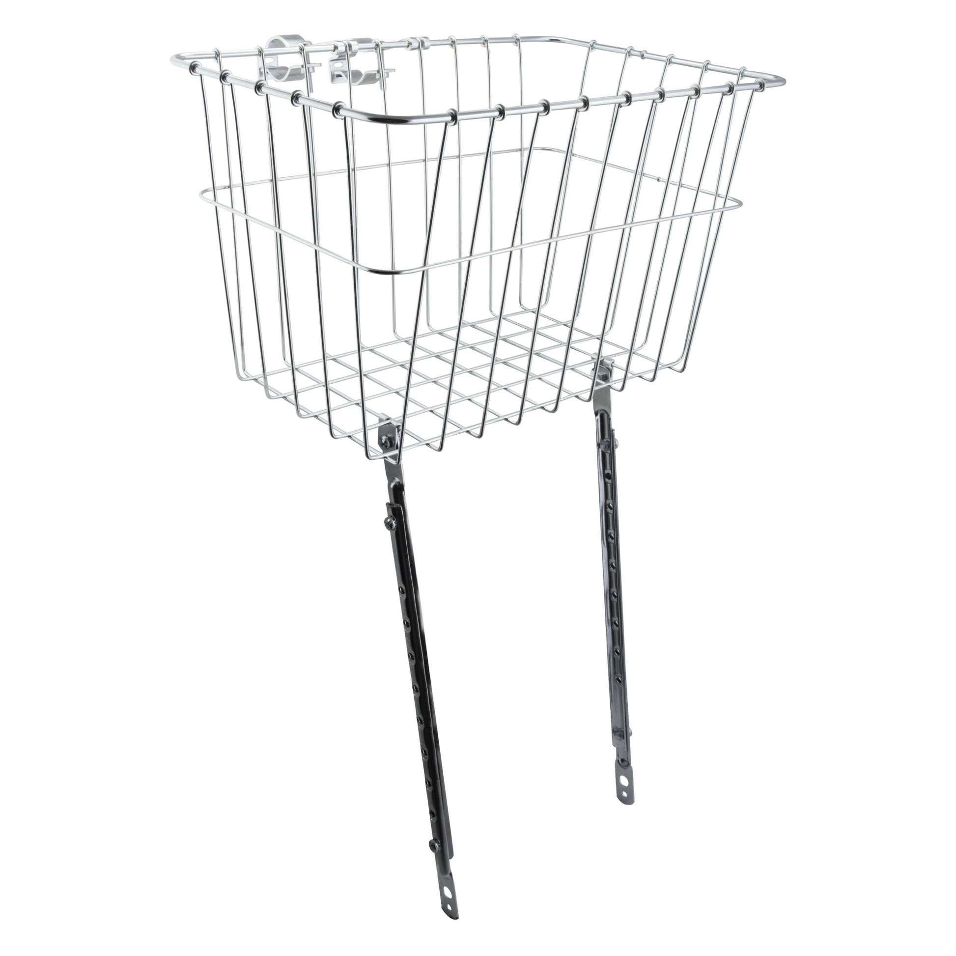 Wald 1352 front basket chrome, full basket close up view