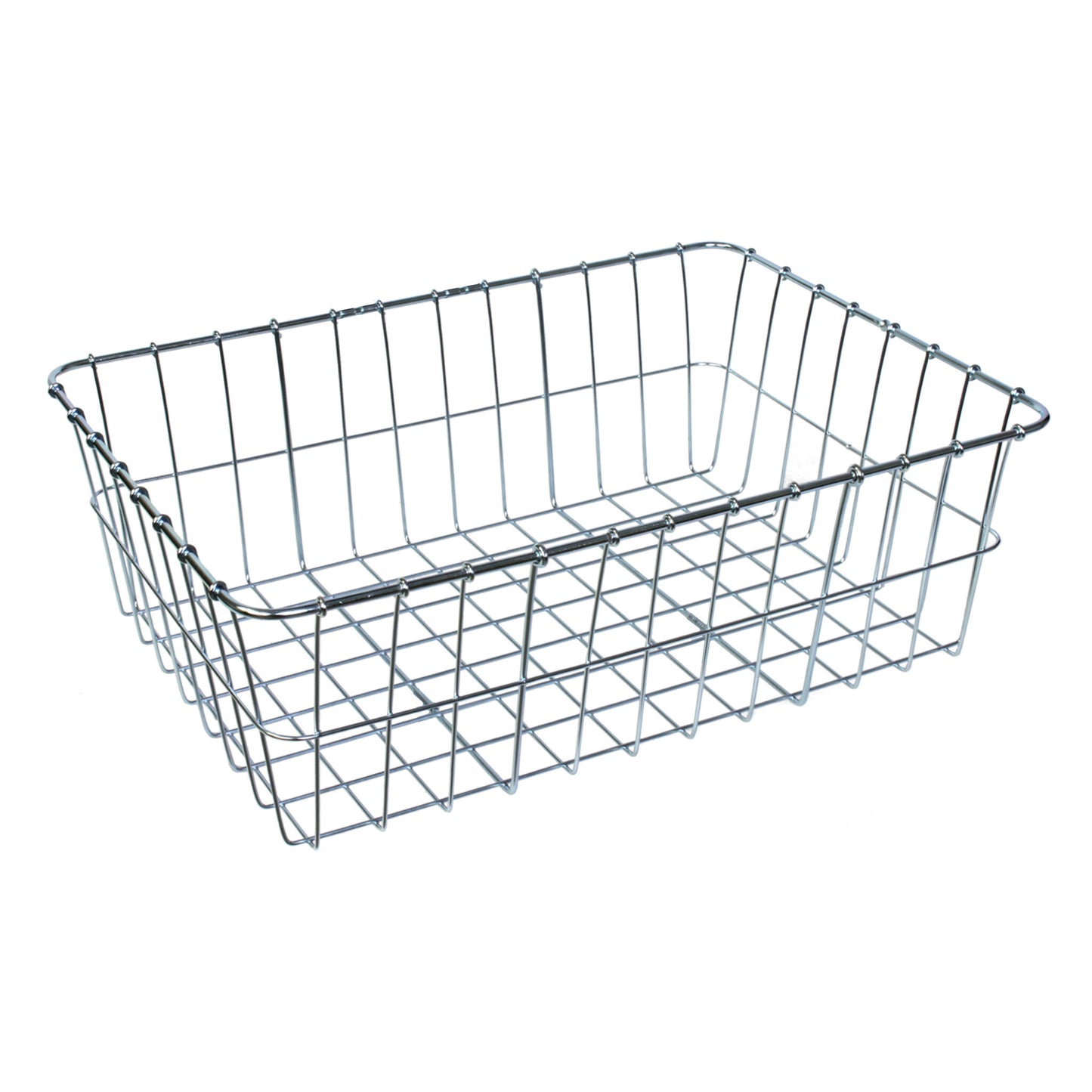 Wald 37 silver front basket chrome full height