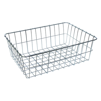 Wald 37 silver front basket chrome full height