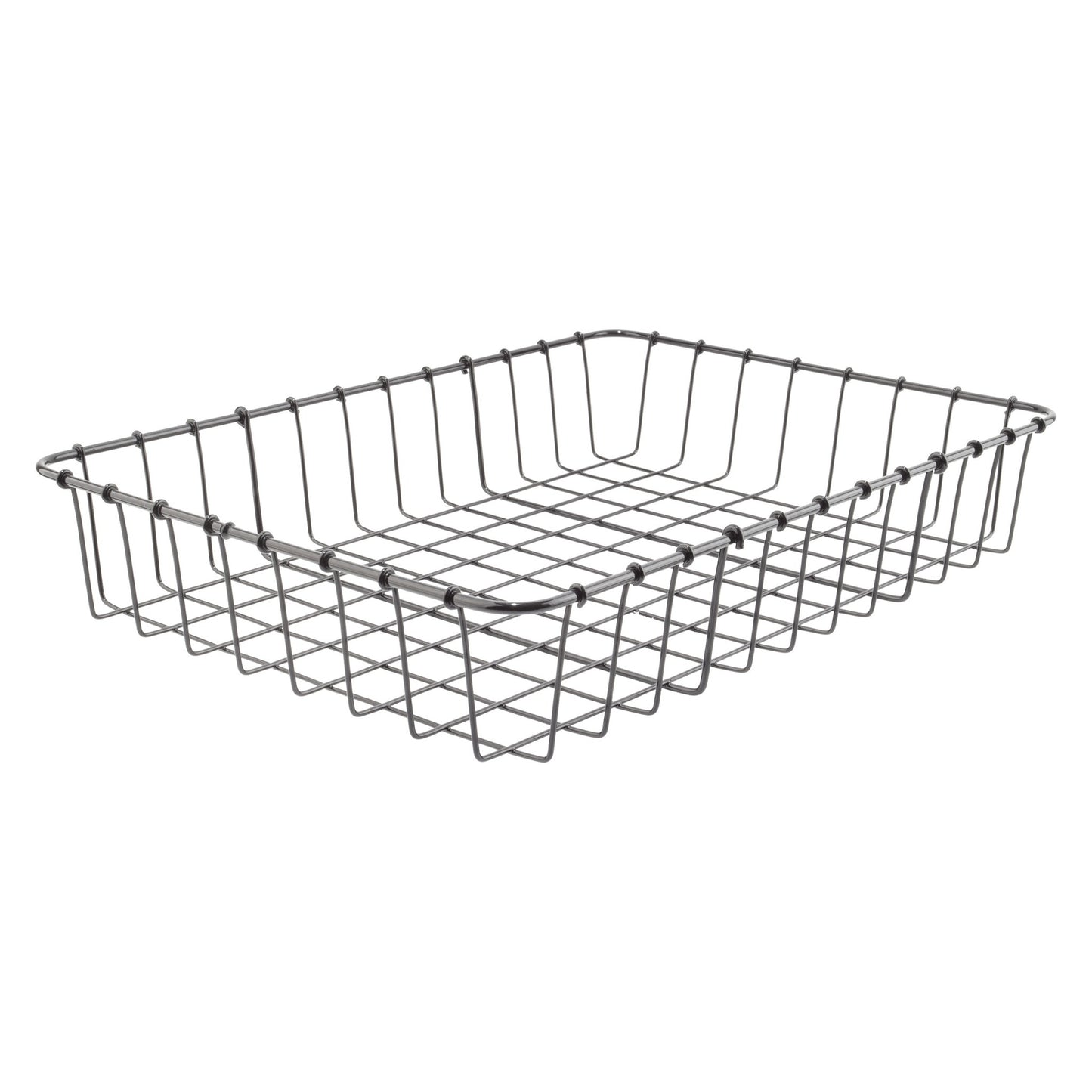 Wald 42SHC-GB half height front basket black