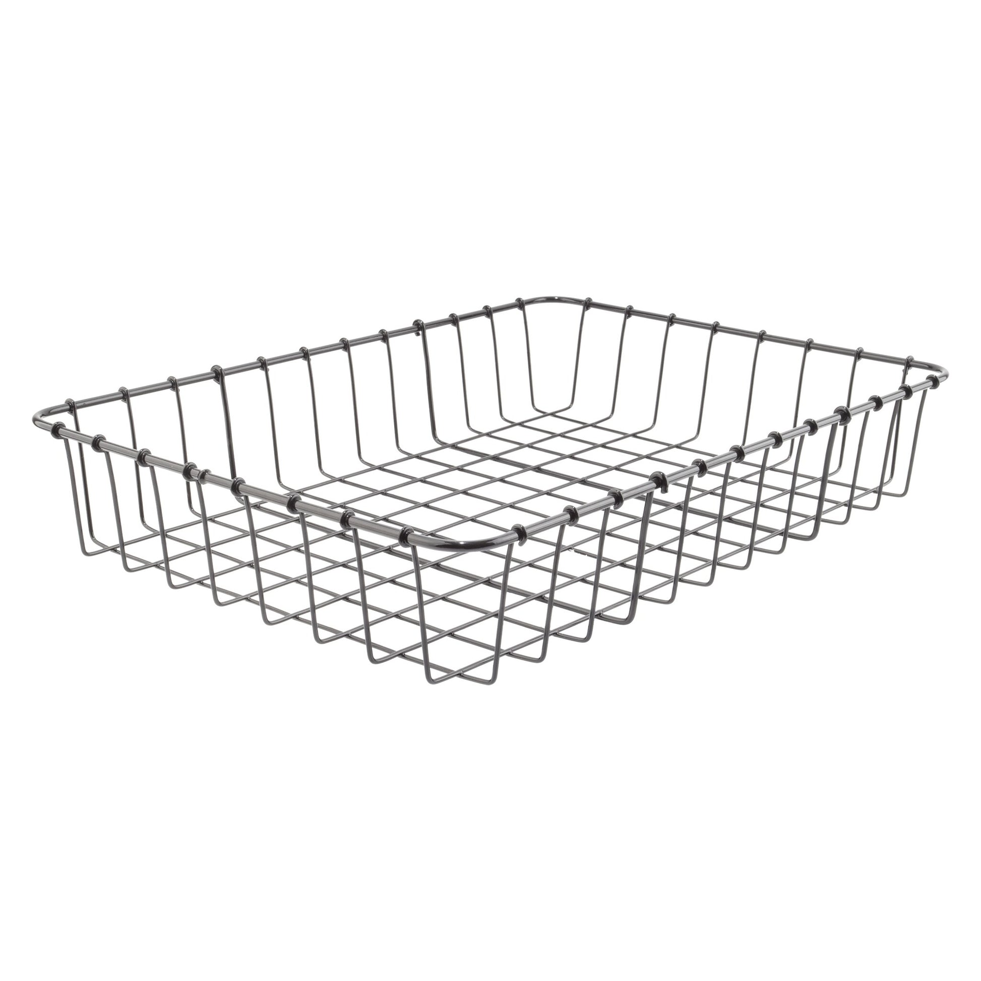Wald 42SHC-GB half height front basket black