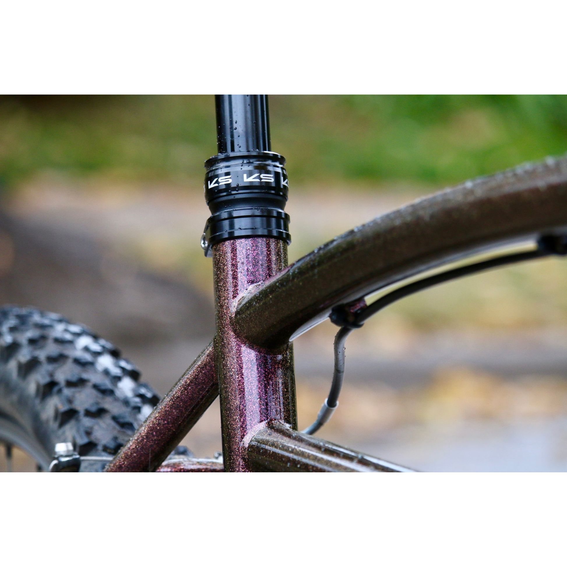 Wilde Moto Cruiser seattube detail shot