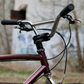 Wilde Moto Cruiser Bar in polished chromoly steel, bringing an upright riding position with a 90mm rise, 15° backsweep and plenty of leverage for cruising or trail rides.