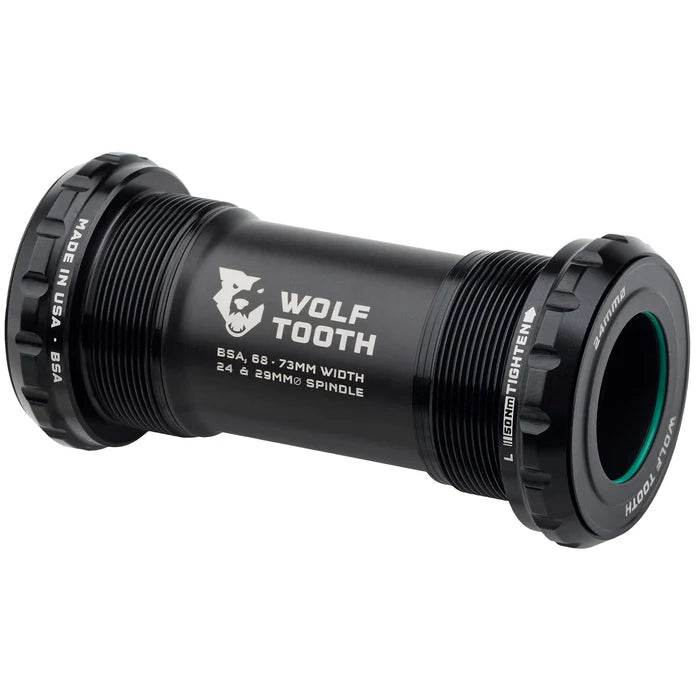 Wolf Tooth BSA Bottom Bracket black 24mm