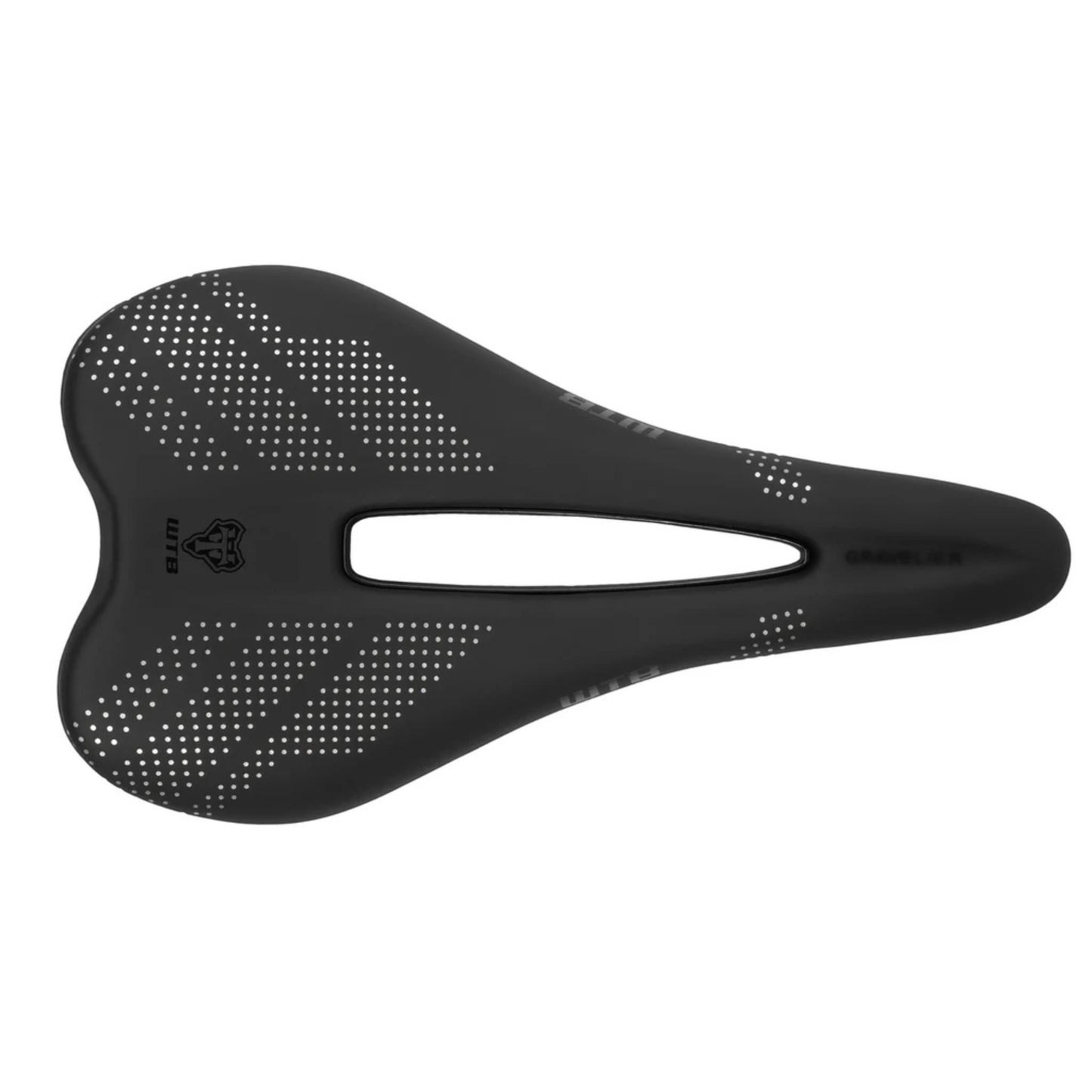 WTB Gravelier Fusion Form titanium saddle top view