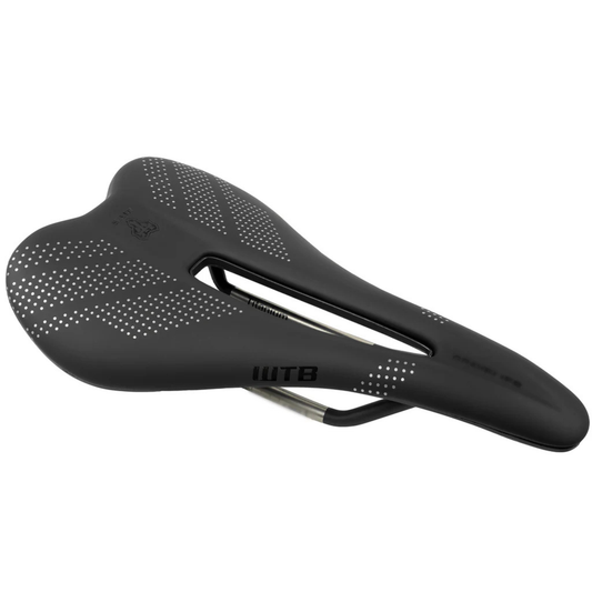 WTB Gravelier Fusion Form titanium saddle top diagonal view