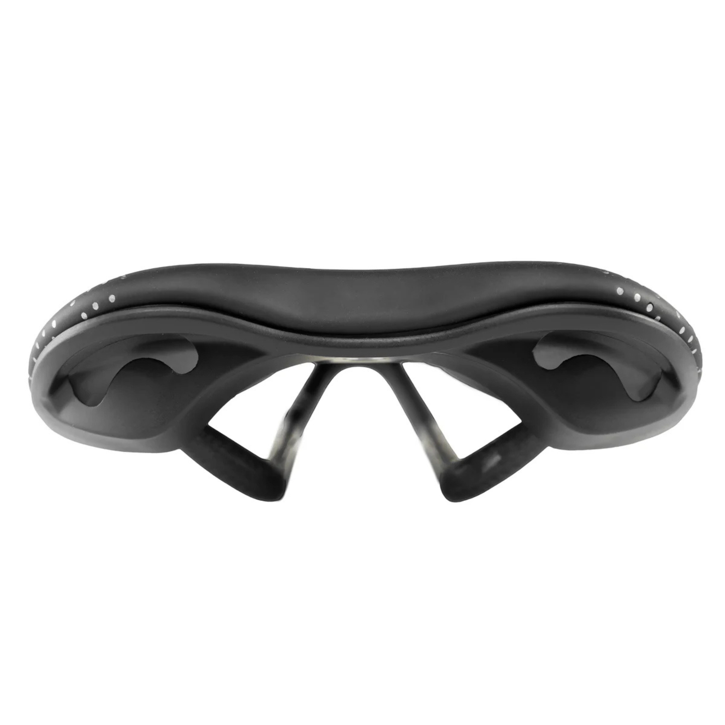 WTB Gravelier saddle black chromoly rails back view