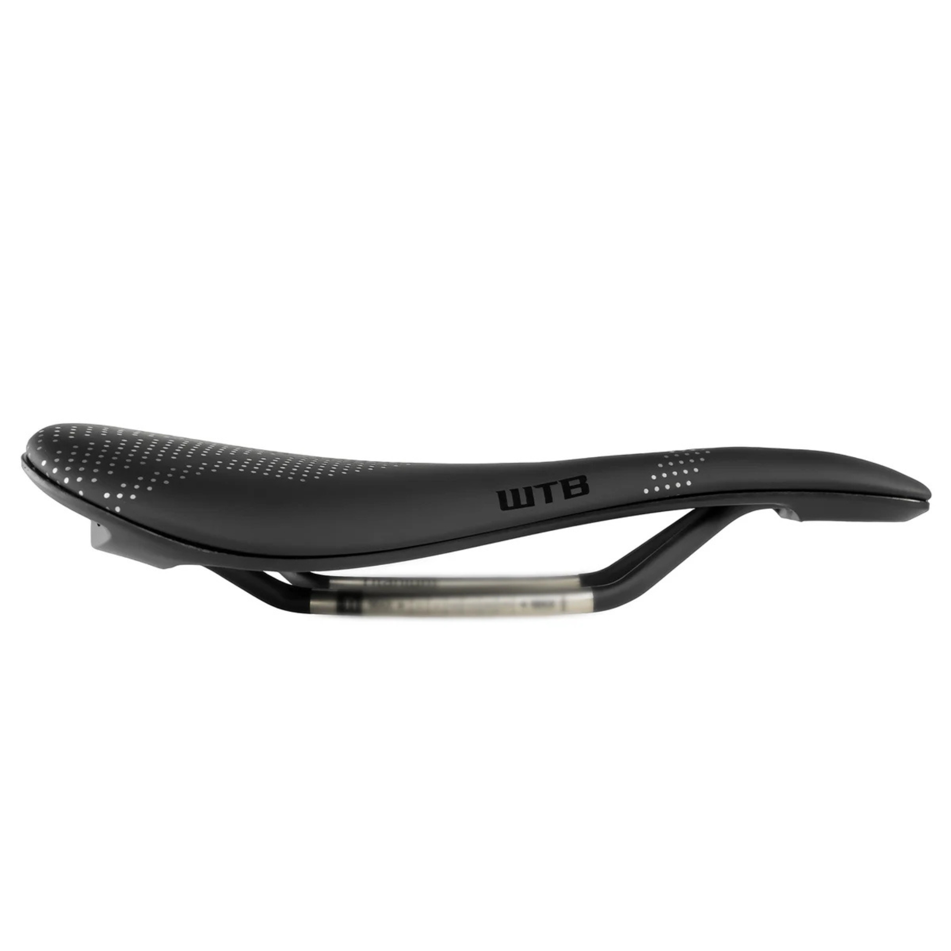 WTB Gravelier saddle black chromoly rails right side view