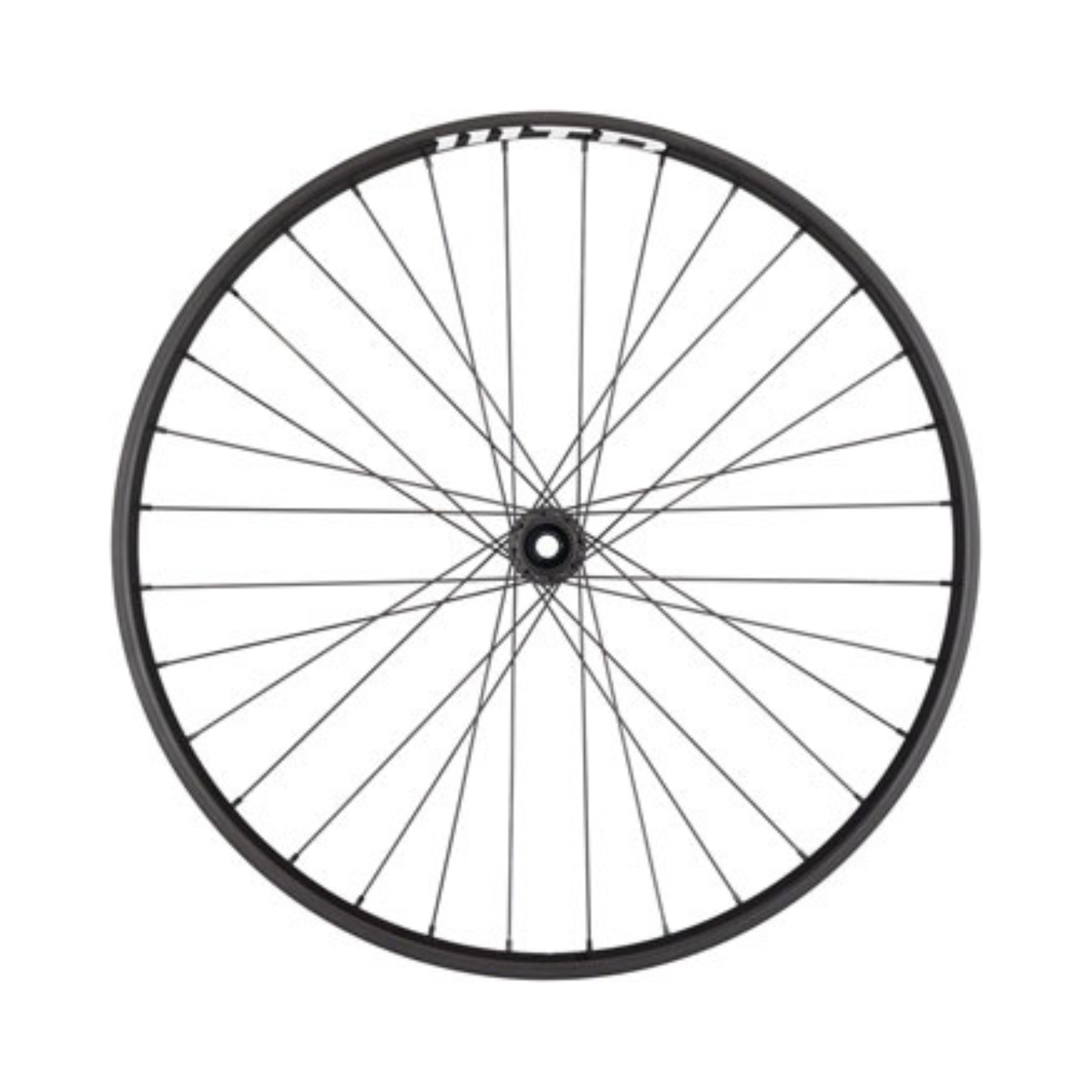 WTB ST Light i29 27.5 front wheel black with Center-Lock hub left side view