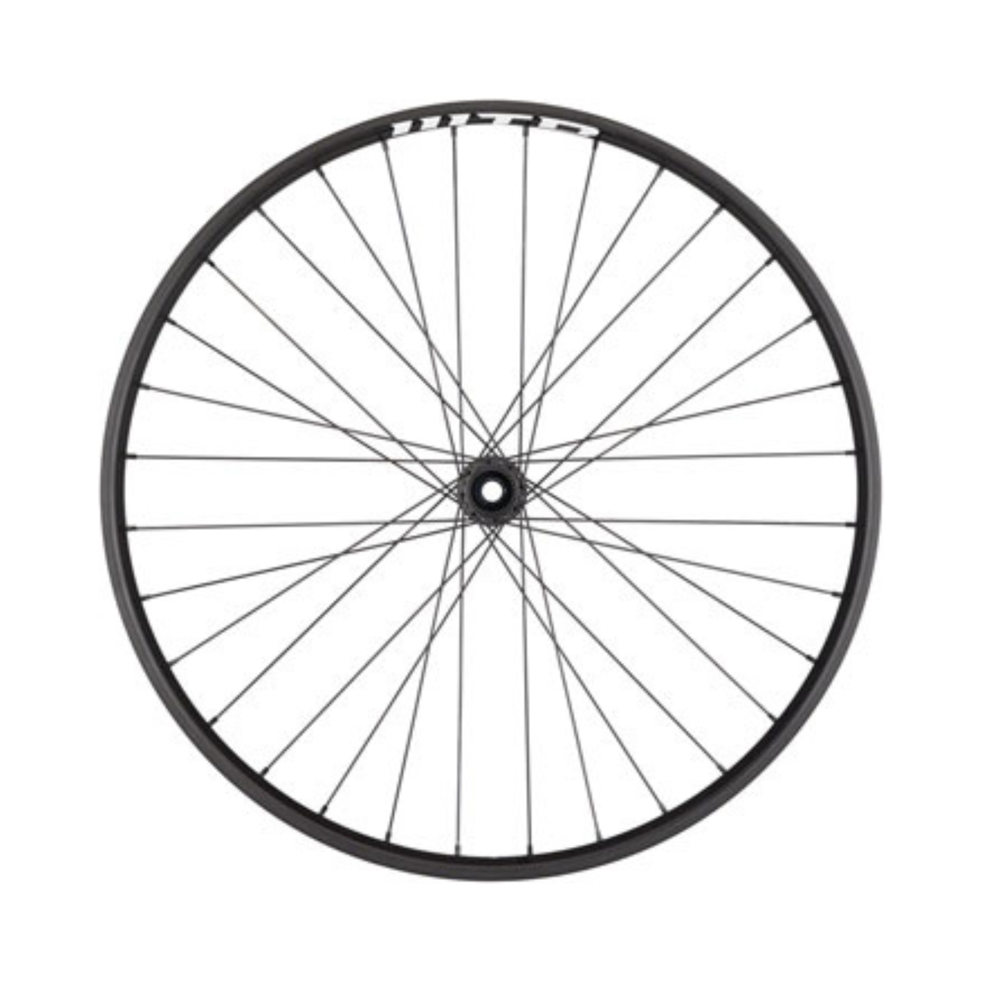 WTB ST Light i29 27.5 front wheel black with Center-Lock hub left side view