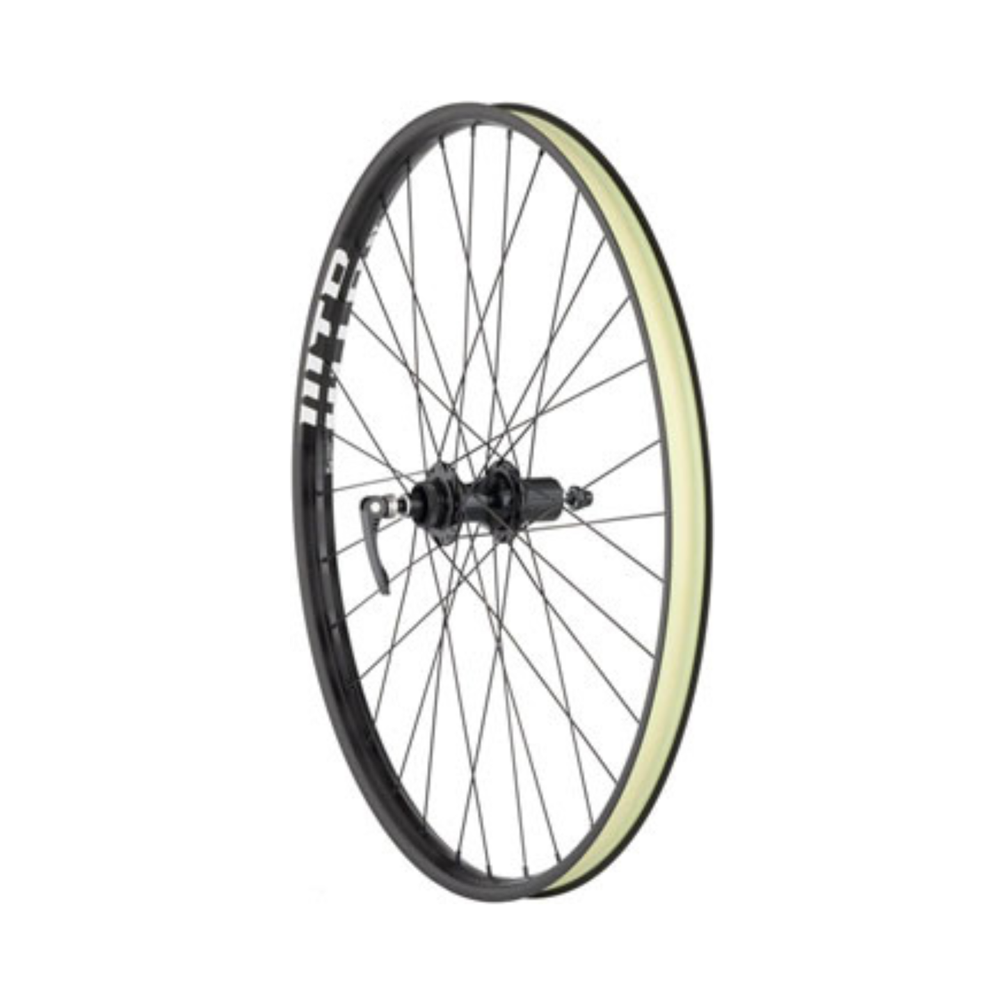 WTB ST Light i29 27.5 rear wheel black with Center-Lock hub front left view