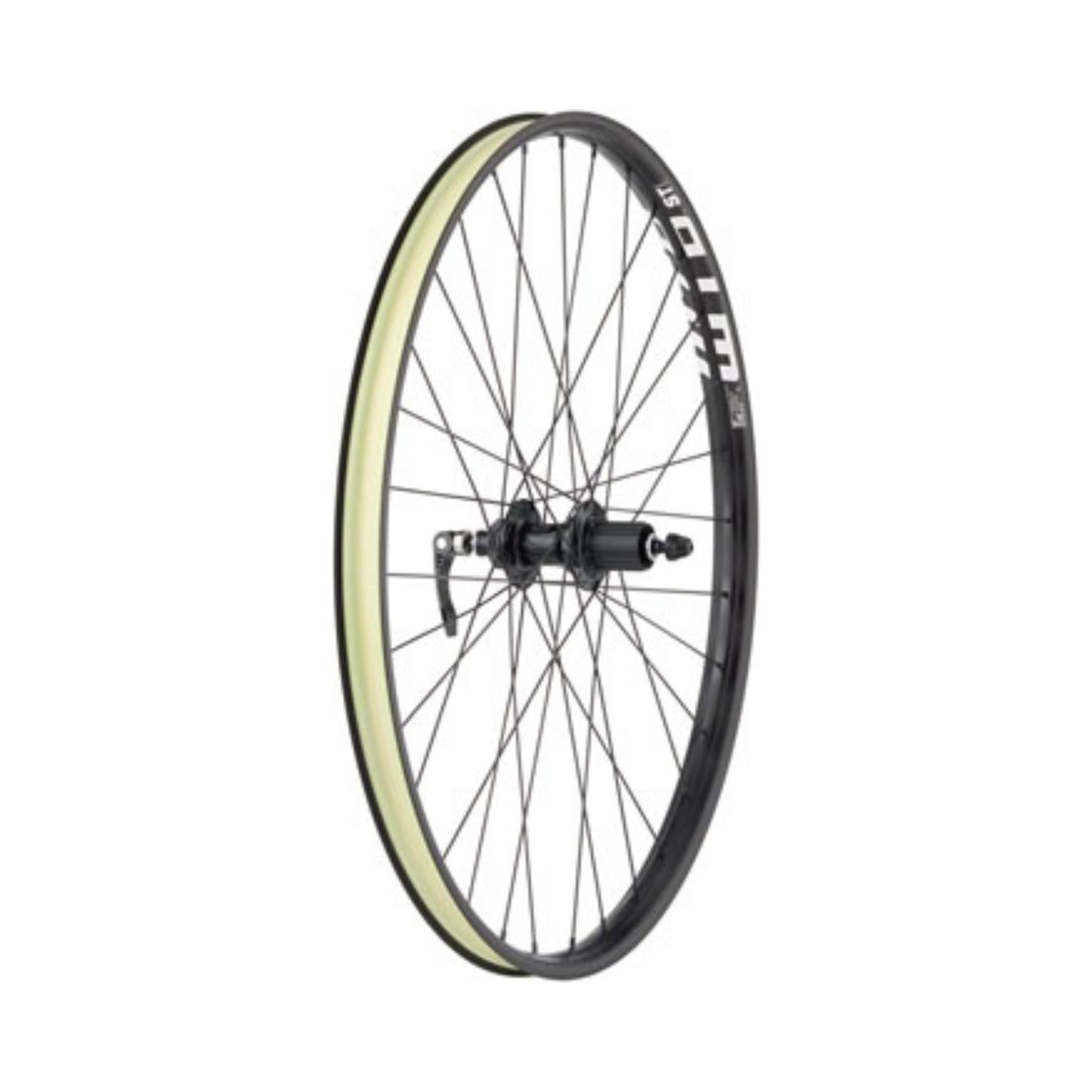 WTB ST Light i29 27.5 rear wheel black with Center-Lock hub front right view