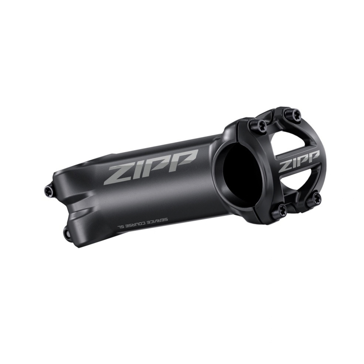 Zipp Service Course SL lightweight aluminum bicycle stem in positive rise position 