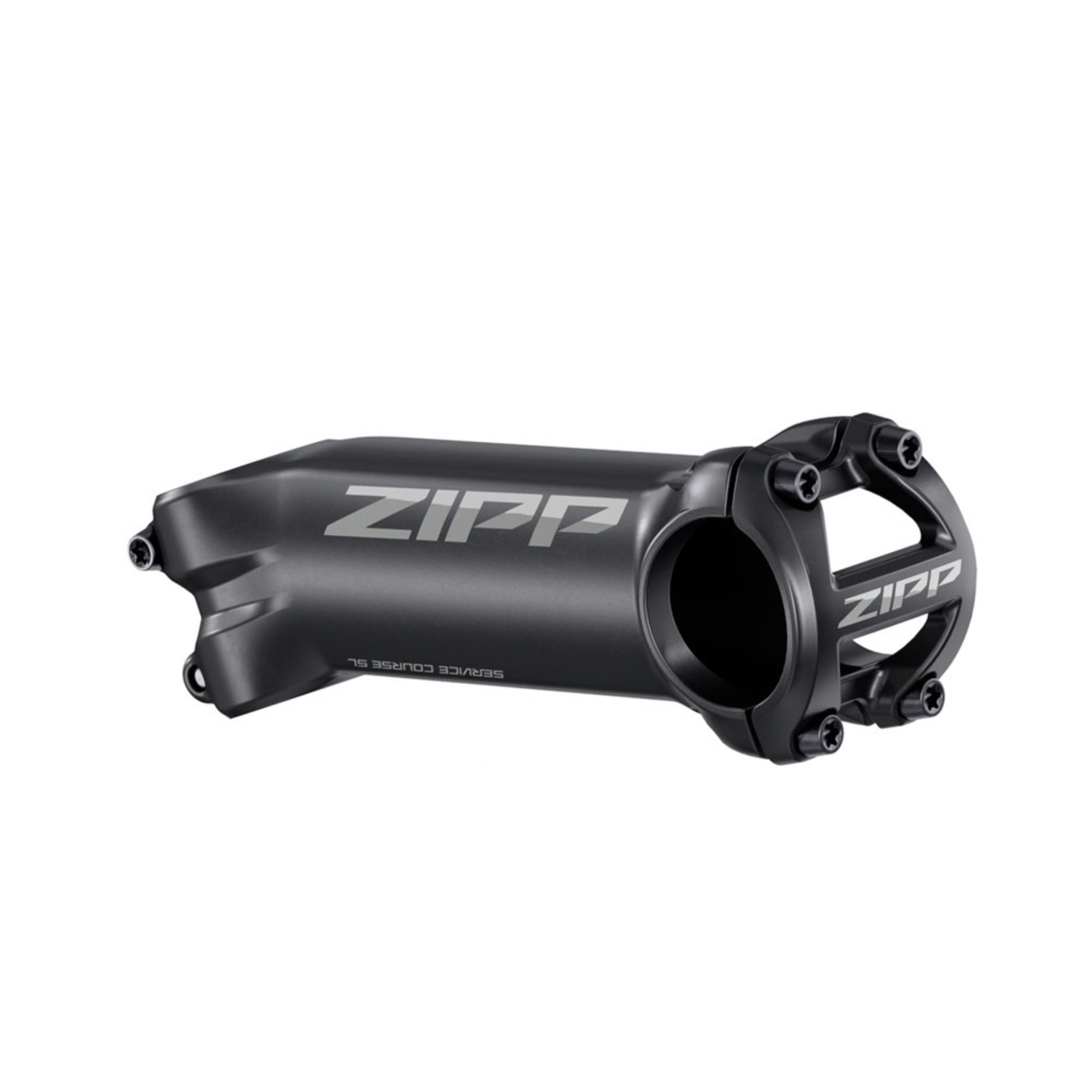 Zipp Service Course SL lightweight aluminum bicycle stem, angled profile