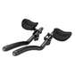 Zipp Vuka Clip with Alumina Evo Extensions 110mm rise top view
