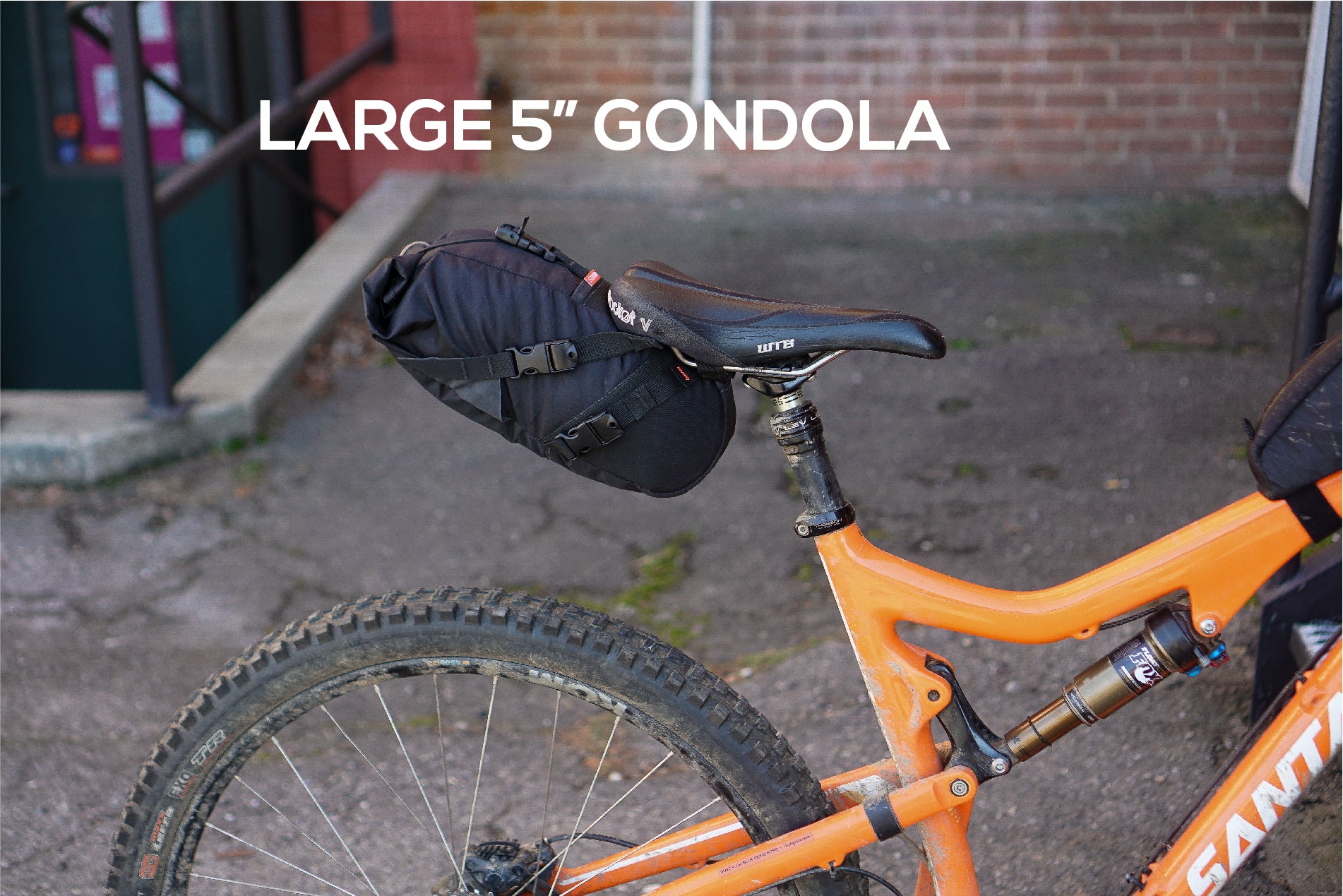 Dropper saddle online bag